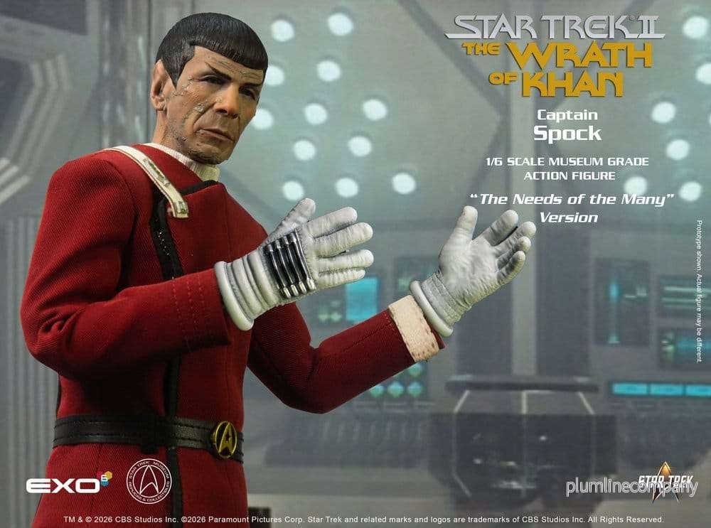Star Trek: The Wrath of Khan Actionfigur 1/6 Captain Spock Needs of the Many Version 30 cm - Bild 2