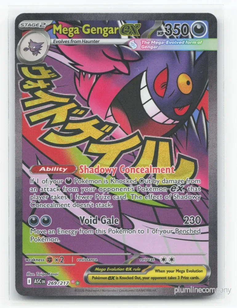 Mega Gengar ex 269/217 – Ascended Heroes Mega Gengar ex 269/217 – Ascended Heroes