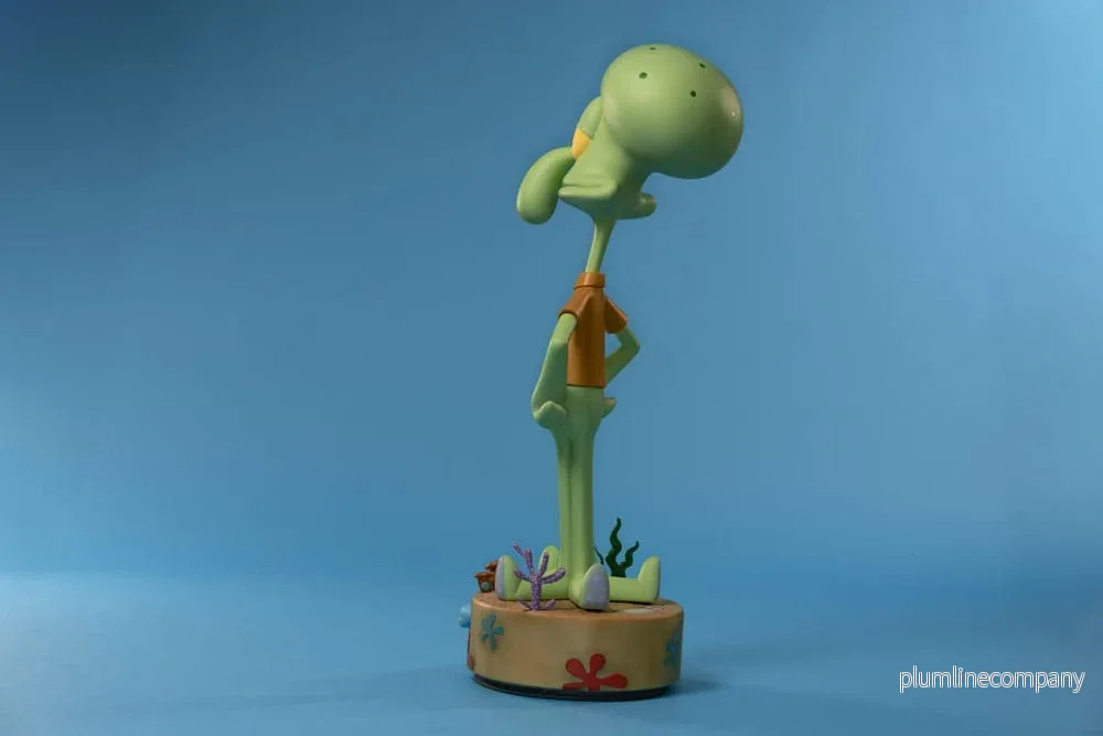 SpongeBob SquarePants staty i naturlig storlek Squidward 130 cm - Bild 3