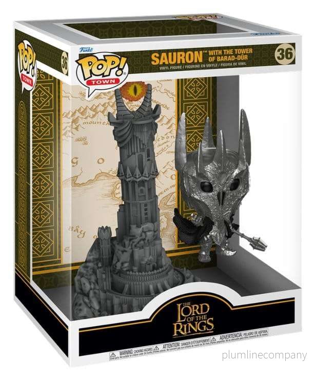 Lord of the Rings POP! Town vinylfigur Barad-Dur (GW) 9 cm - Bild 2
