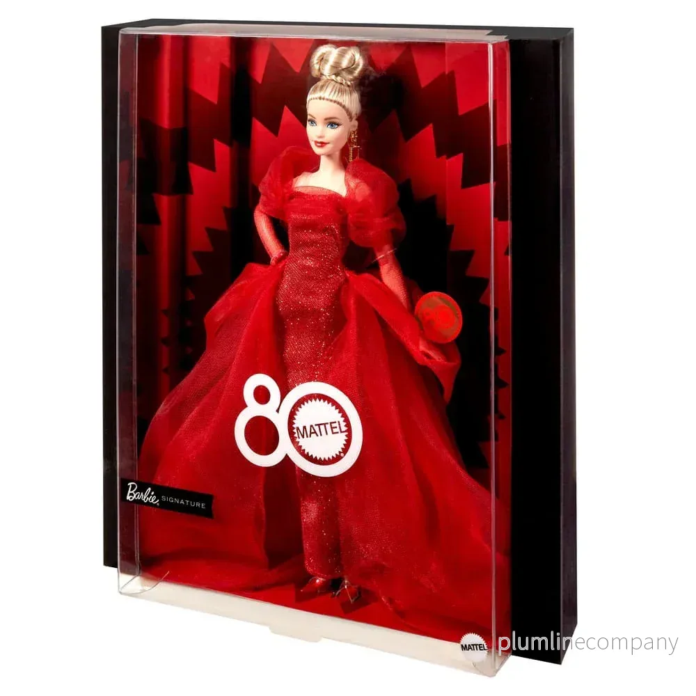 Barbie Signature Docka 80-årsjubileum Blond - Bild 3