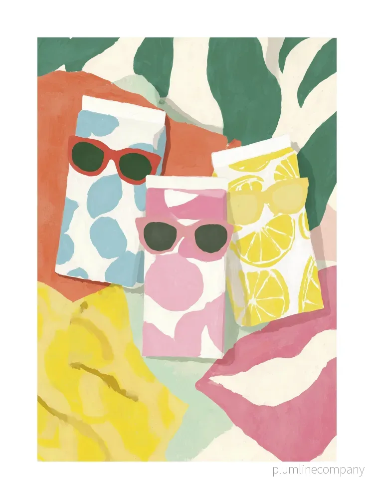 Juice Box Friends Poster