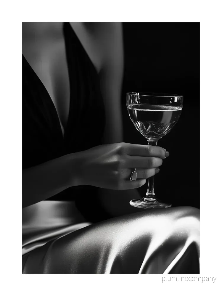 Champagne Evening Poster