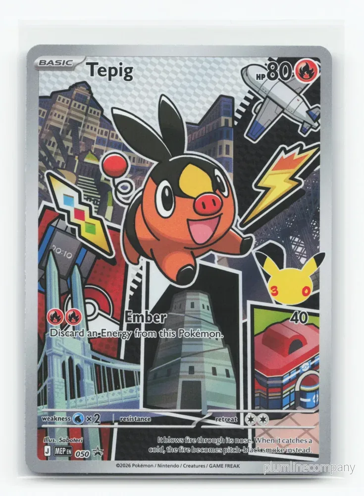 Tepig 050 – Mega Evolution Black Star Promos Tepig 050 – Mega Evolution Black Star Promos