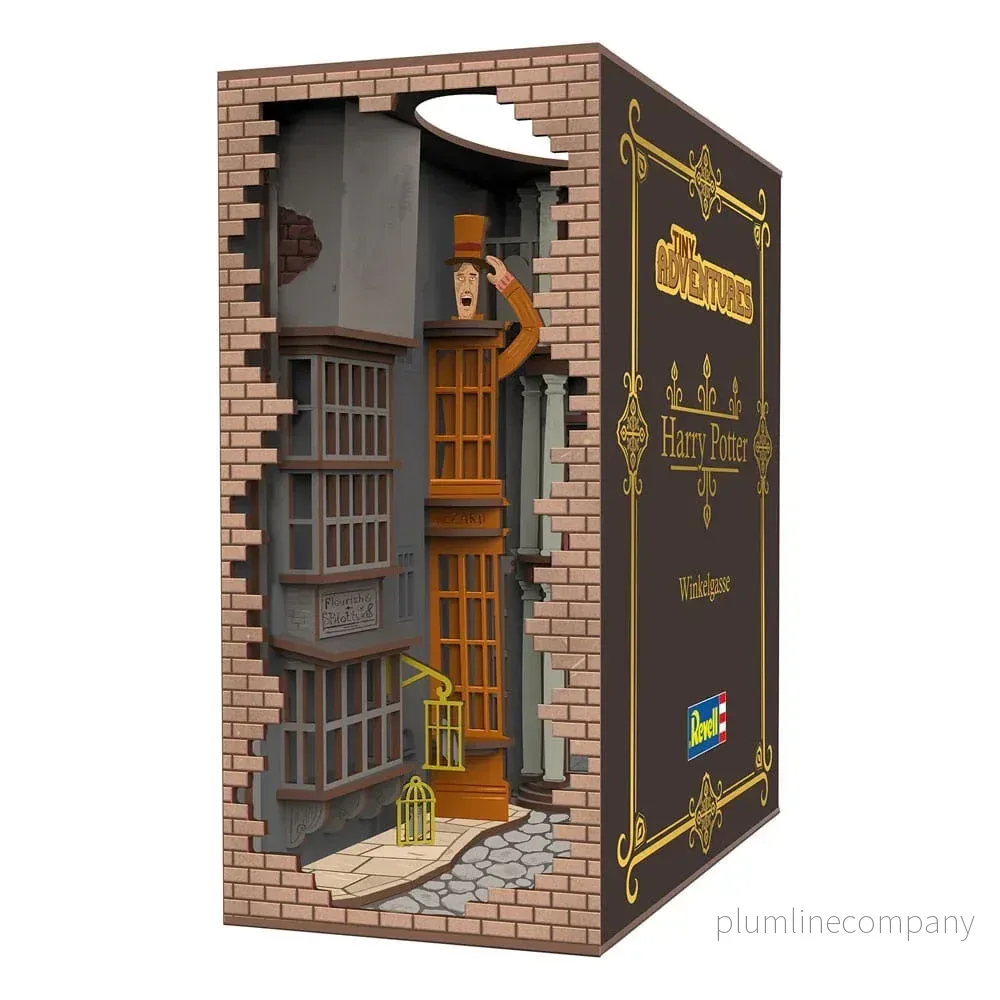 Harry Potter Tiny Adventures Bok Nook Mini Diorama Diagon Alley 23 cm - Bild 2