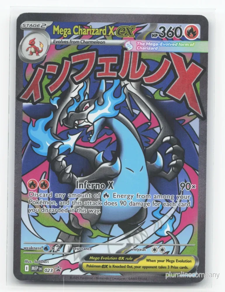 Mega Charizard X ex 023 – Mega Evolution Black Star Promos Mega Charizard X ex 023 – Mega Evolution Black Star Promos