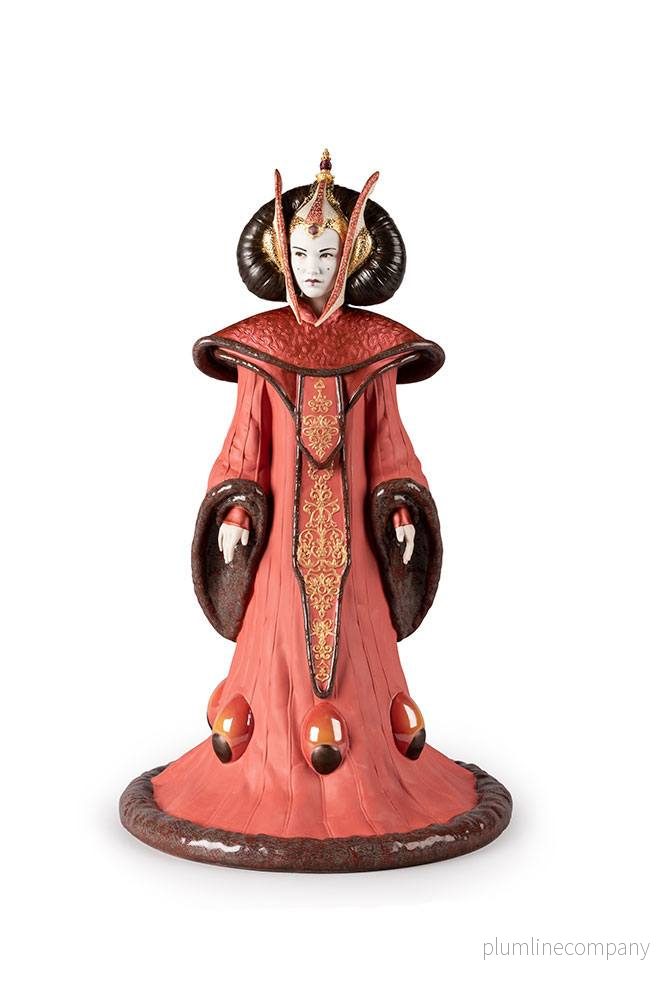 Star Wars porslinsstaty Queen Amidala in Throne Room 55 cm