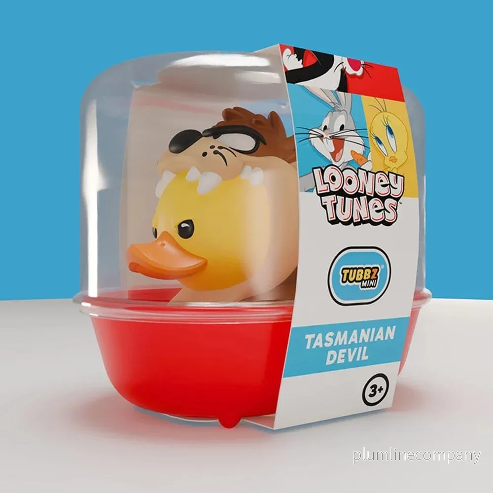 Looney Tunes Tubbz Mini PVC-figur Taz Tassel-pälshults-djuret 5 cm - Bild 2
