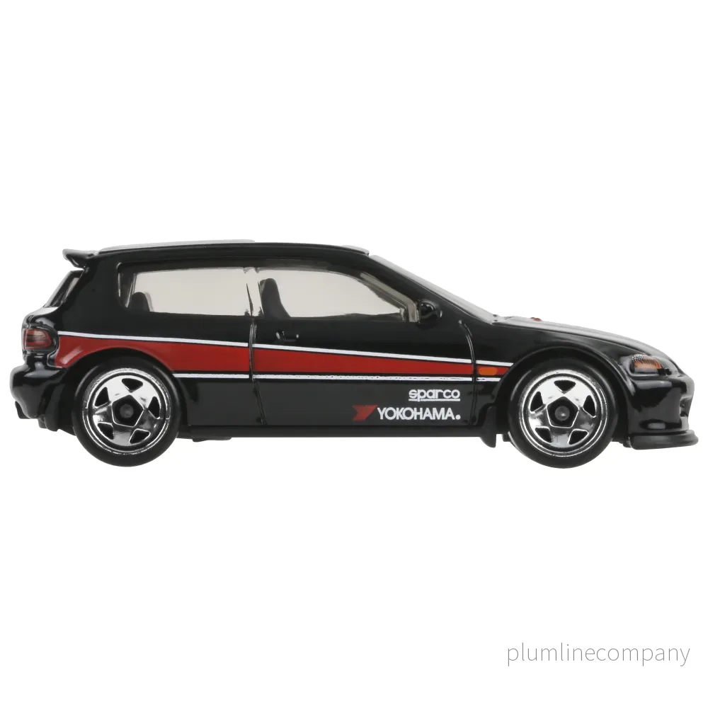 Mattel Hot Wheels: 90-talets Gatubild - '92 Honda Civic EG (JCB56) - Bild 3
