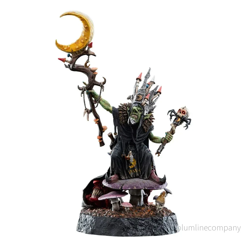 Warhammer: Age of Sigmar Figur 1/6 Skragrott the Loonking Limited Edition 41 cm