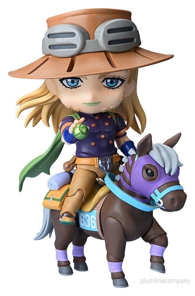 JoJo's Bizarre Adventure Steel Ball Run Nendoroid Actionfigur Gyro Zeppeli DX-version 10 cm - Bild 2