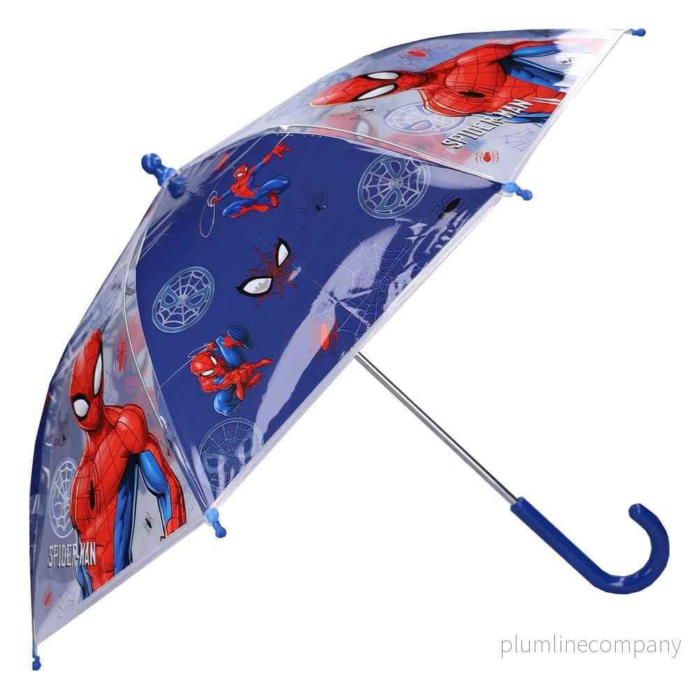 Spider-Man Paraply för Regniga Dagar Blå - Bild 3