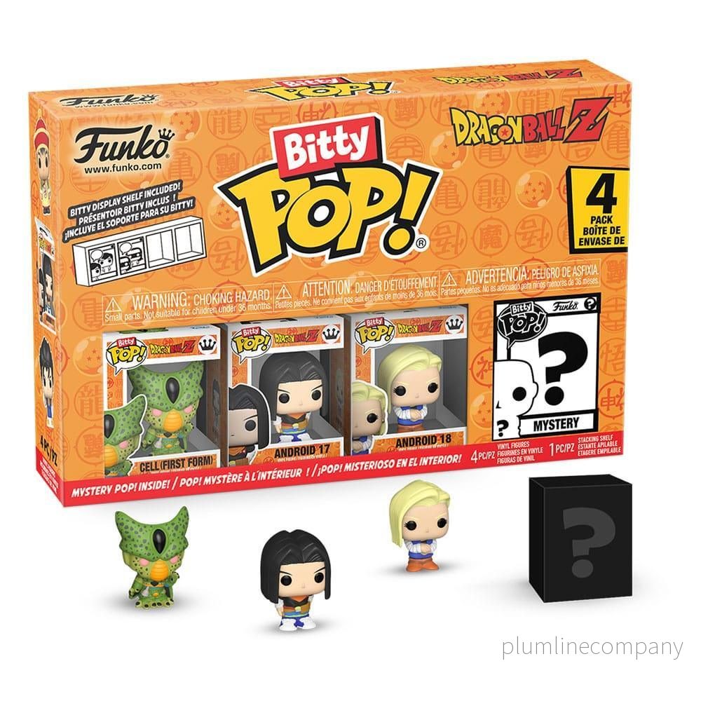 Dragon Ball Bitty POP! Vinyl Figur 4-Pack Serie 2 – 2,5 cm Dragon Ball Bitty POP! Vinyl Figur 4-Pack Serie 2 – 2,5 cm