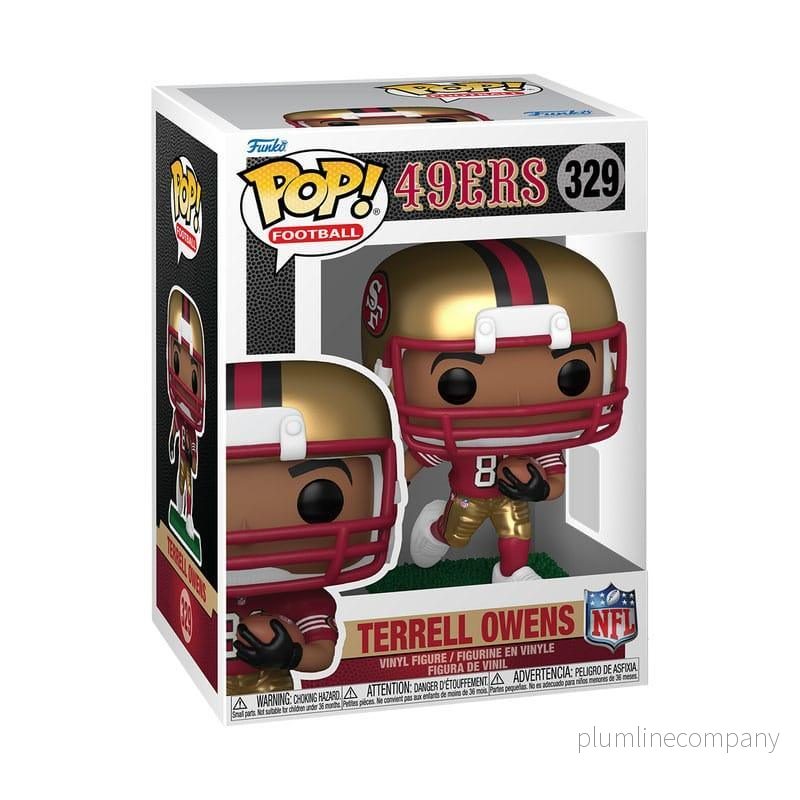 NFL: Legends POP! Sports Figur Legends - Terrell Owens (49ers) 9 cm - Bild 3