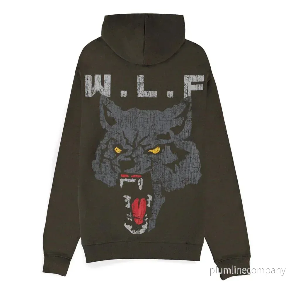 The Last of Us Hooded Sweater Wolf – Officiell Licensierad Kvalitet The Last of Us Hooded Sweater Wolf – Officiell Licensierad Kvalitet