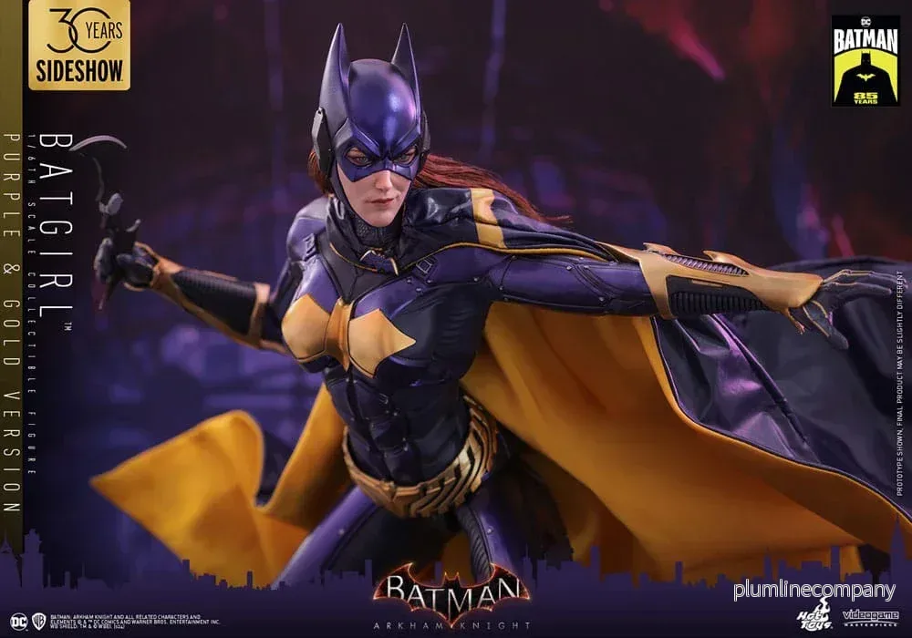 Batman Arkham Knight Videogame Masterpiece Action Figure 1/6 Batgirl (Lila och Guld Version) - Bild 3
