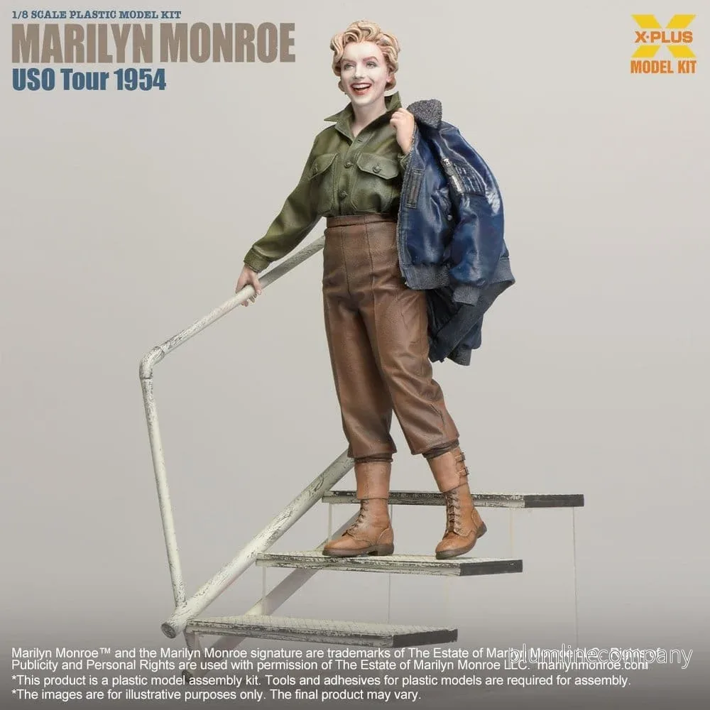 Marilyn Monroe Plastmodell Byggsats 1/8 (Reproduktion) 26 cm - Bild 3