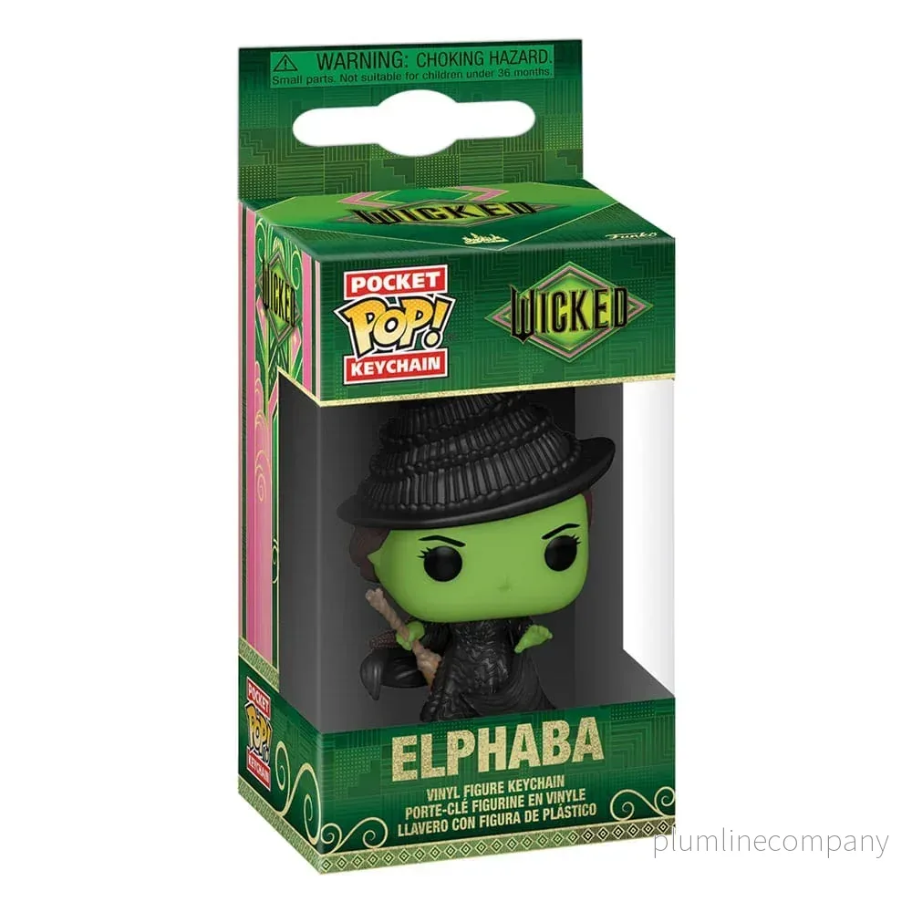 Wicked POP! Vinyl Nyckelringar 4 cm Elphaba Display (12) - Bild 3