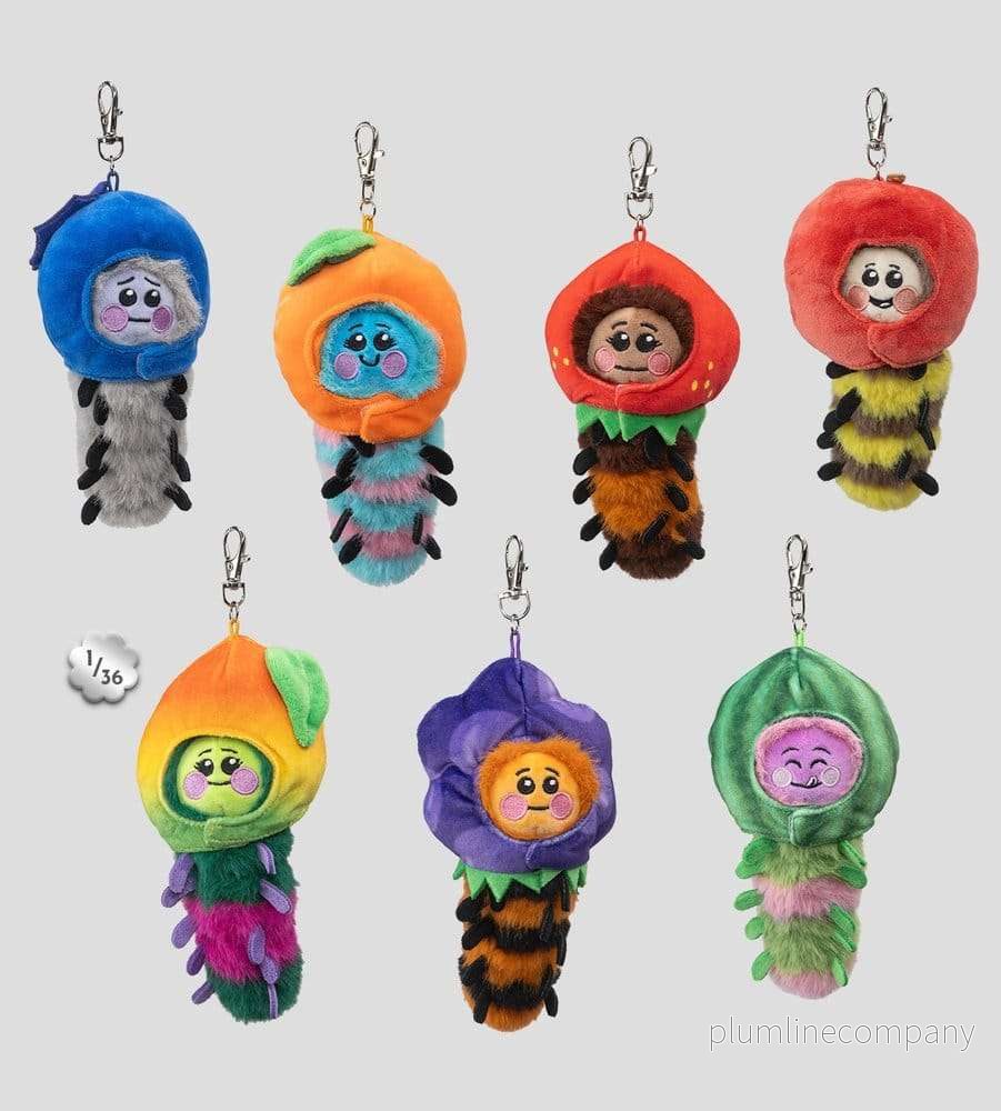 Wooly Bear and Friends Plush Keychain S1 7 cm Blind Box Display (6) Wooly Bear and Friends Plush Keychain S1 7 cm Blind Box Display (6)