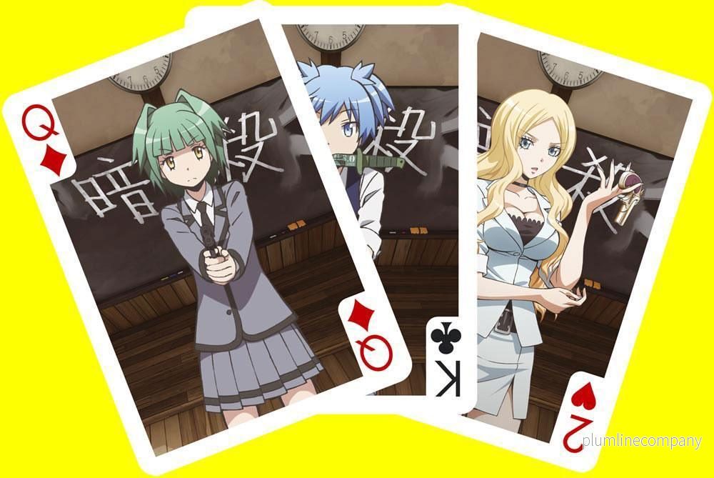 Assassination Classroom Spelkort med Karaktärer – 54 Unika Kort - Bild 3