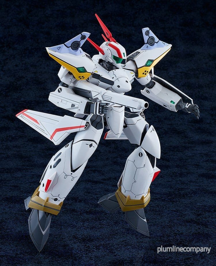 Macross Dynamite 7 Plastmodellbyggsats 1/72 PLAMAX VF-19P Excalibur (Planet Zola Patrol Corps) 23 cm - Bild 3