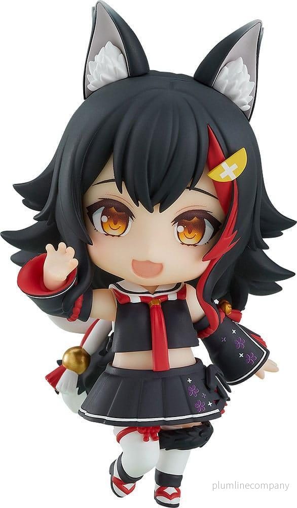 Hololive Production Nendoroid Action Figur Ookami Mio 10 cm - Bild 2