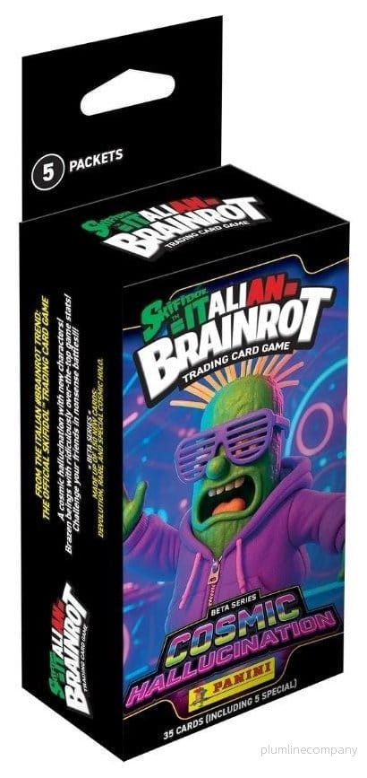 Italian Brainrot Trading Cards Series 2 Eco-Blister – engelsk version