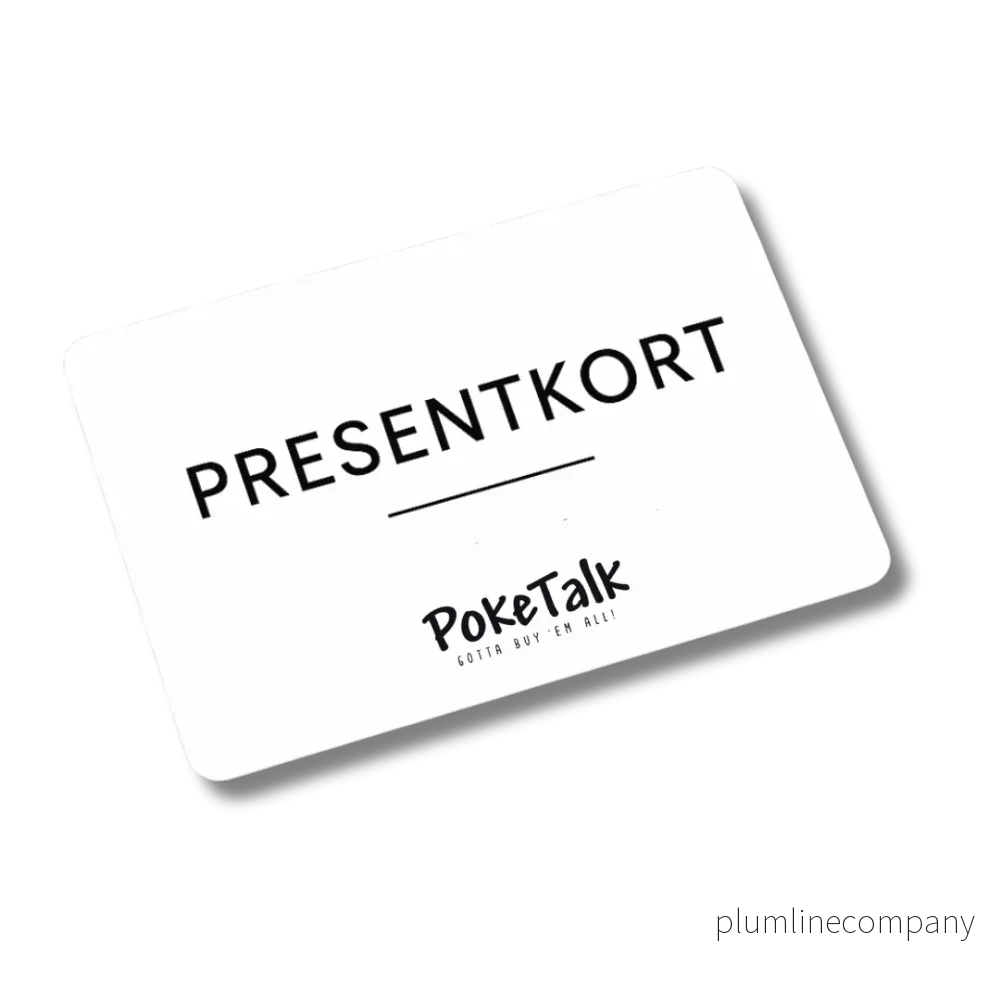 PokeTalk Presentkort