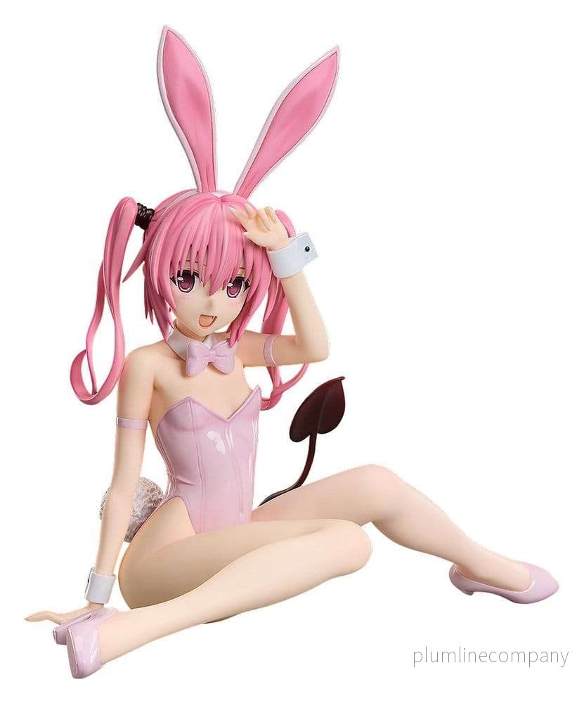 To Love-Ru Darkness PVC-figur 1/4 Nana Astar Deviluke Bare Leg Bunny Ver. 26 cm