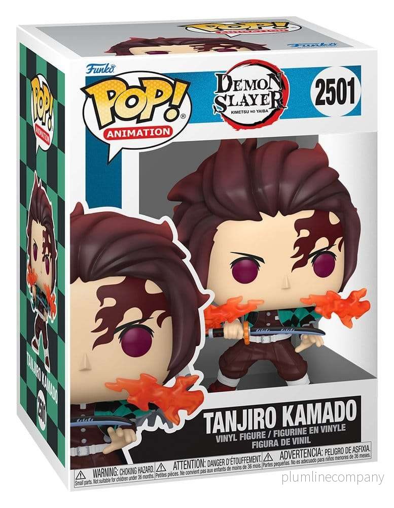Demon Slayer: Kimetsu no Yaiba - Filmen POP! Animationsfigur Tanjiro 9 cm - Bild 2
