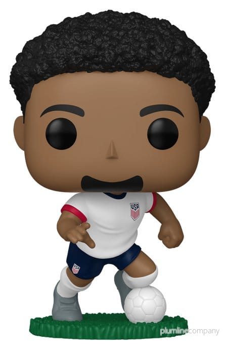 EFL POP! Fotboll Figur USA - Weston McKennie 9 cm - Bild 2