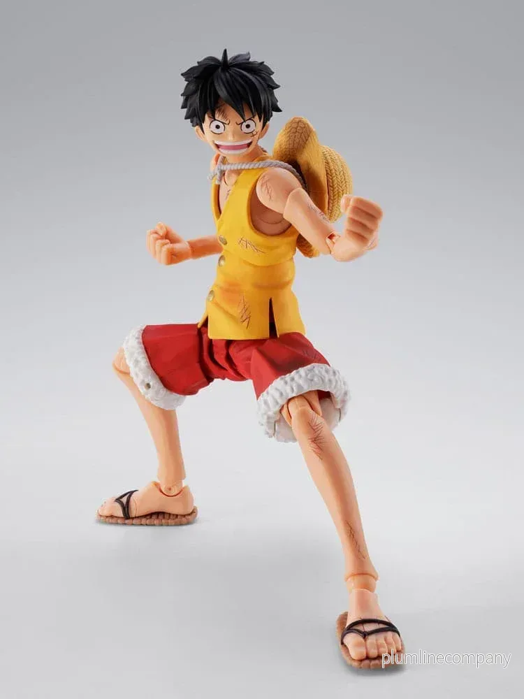 One Piece S.H.Figuarts Action Figur Monkey D. Luffy Marineford 15 cm - Bild 2