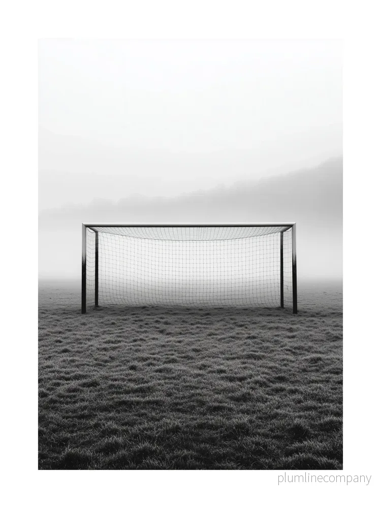 Goal in the Fog Poster