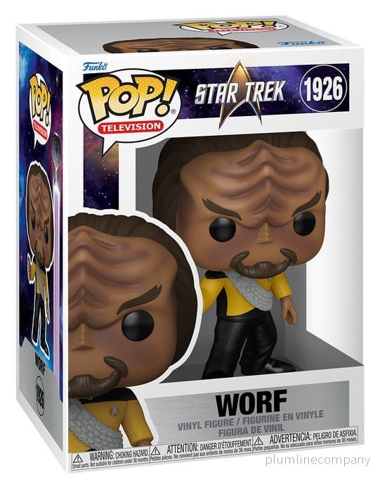 Star Trek TNG POP! TV-Figur Worf 9 cm - Bild 3