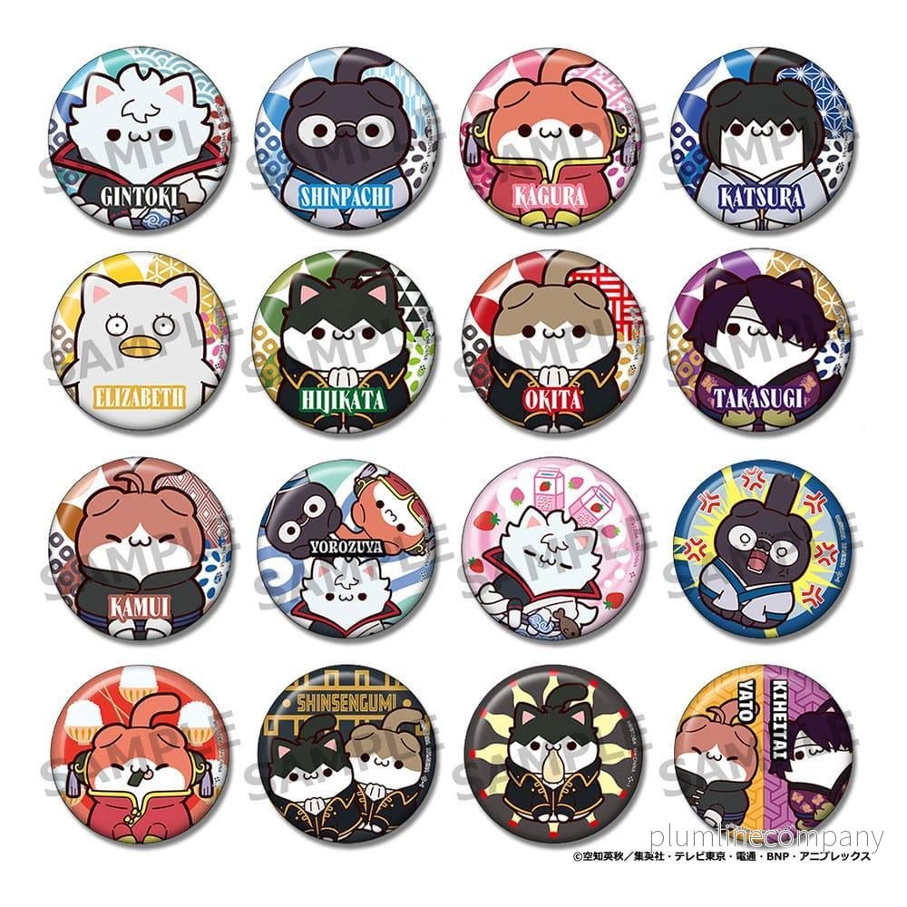 Gintama Mega Cat Project Nyantama! Pins 3 cm Blind Box Assortment (16) Gintama Mega Cat Project Nyantama! Pins 3 cm Blind Box Assortment (16)