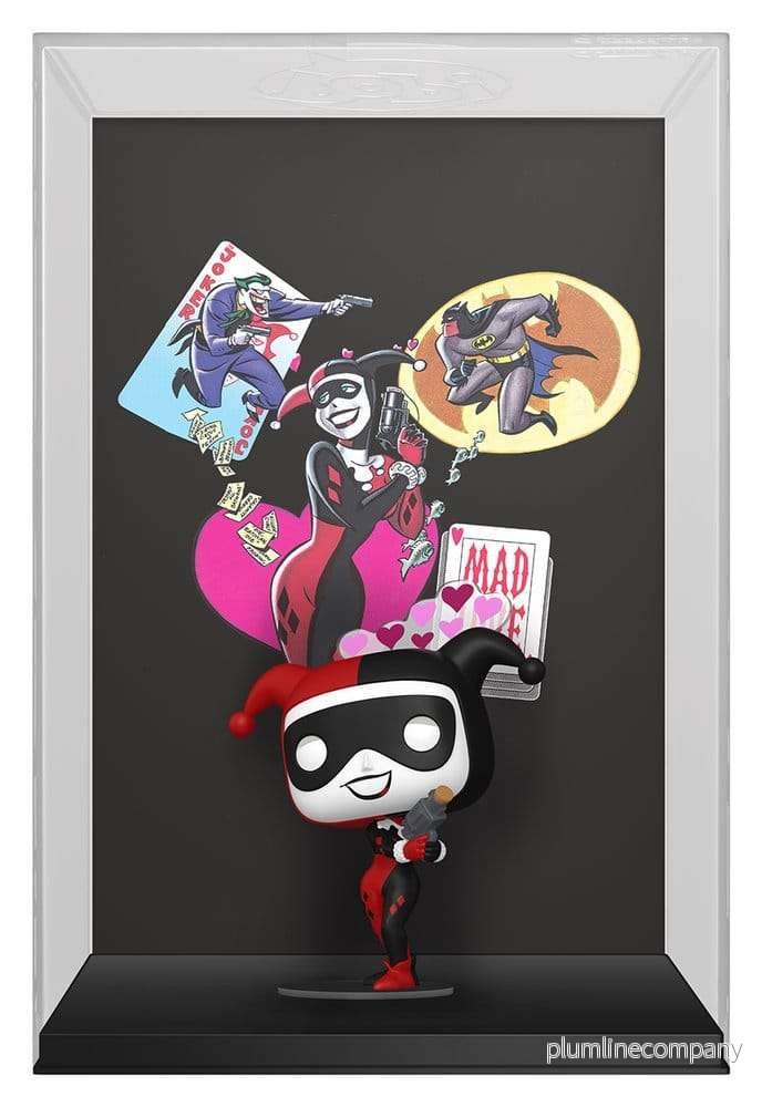 DC Comics POP! Comic Covers Figur Harley Quinn 9 cm DC Comics POP! Comic Covers Figur Harley Quinn 9 cm