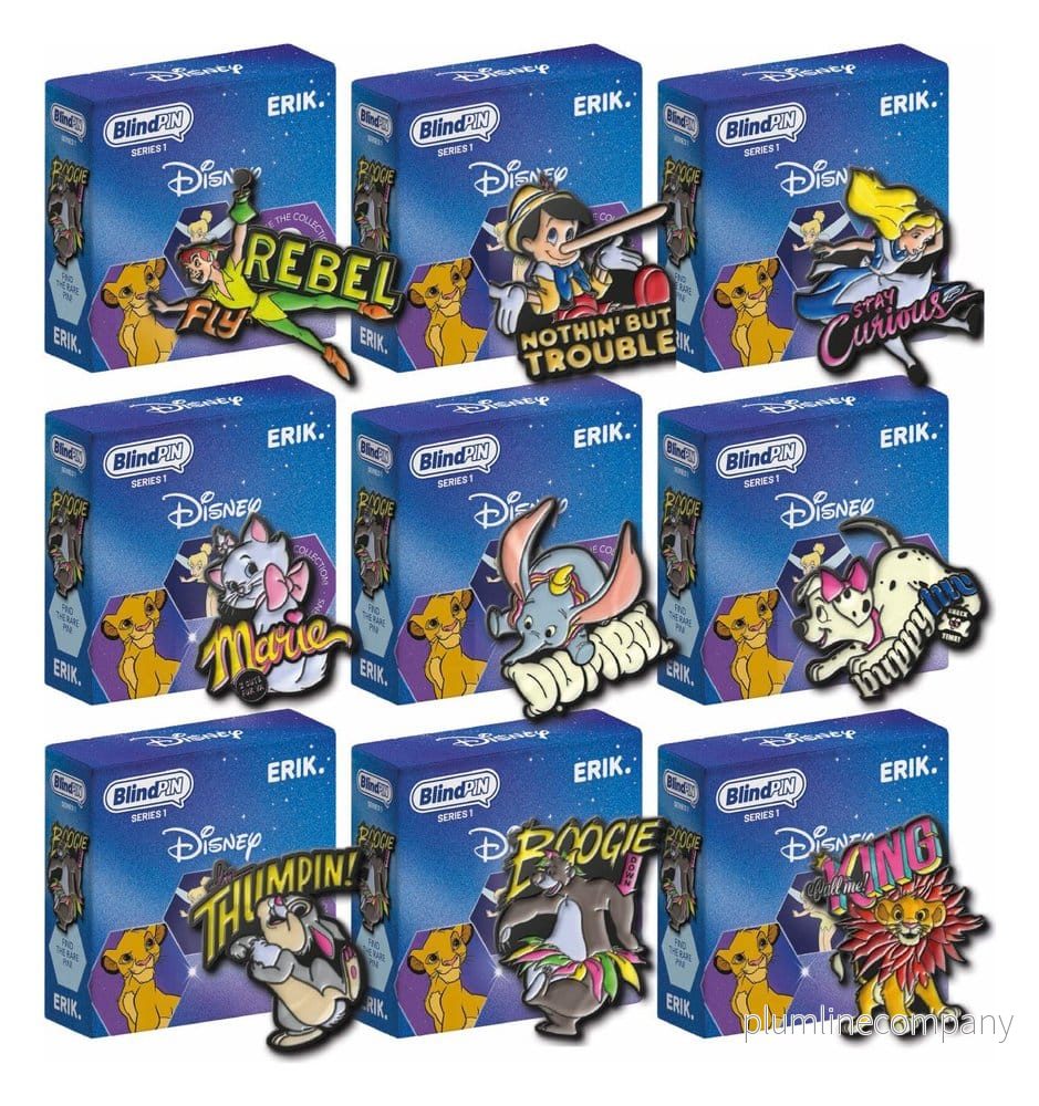 Disney Classics Pinsamling Serie 1 Display (24) - Bild 3