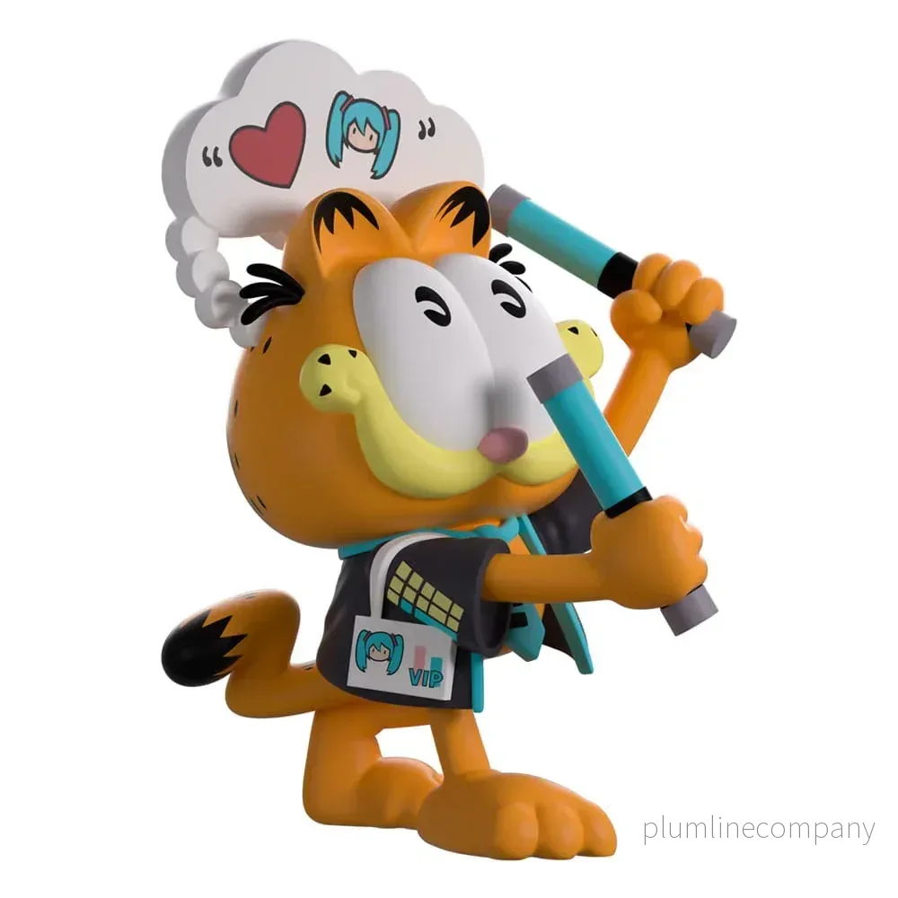 Hatsune Miku x Garfield Figur Miku Concert Garfield 13 cm Hatsune Miku x Garfield Figur Miku Concert Garfield 13 cm