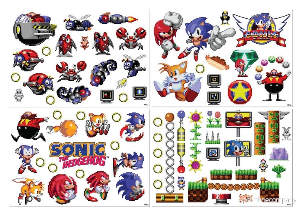 Sonic – The Hedgehog Tech Sticker Pack Sonic – The Hedgehog Tech Sticker Pack