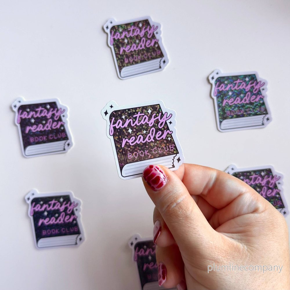 Dolly’s Doodles – Holografiskt klistermärke | Glitter Fantasy Reader Book Club Rosa Dolly’s Doodles – Holografiskt klistermärke | Glitter Fantasy Reader Book Club Rosa