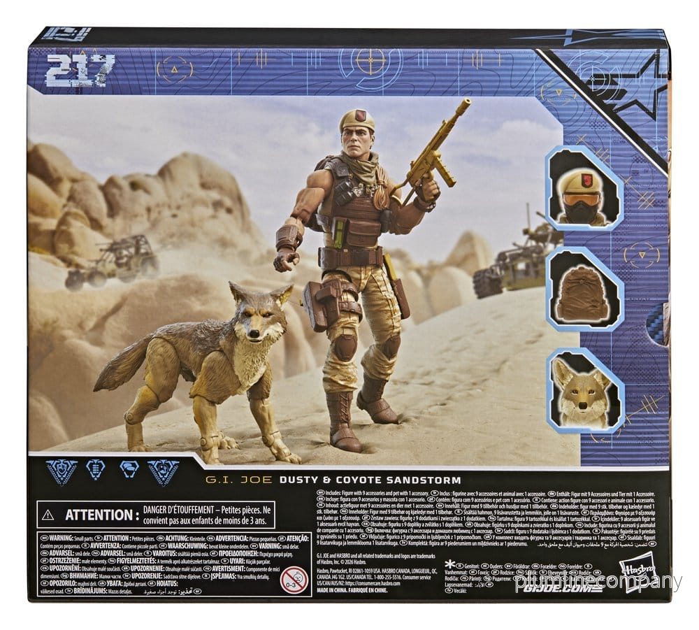 G.I. Joe Classified Series Actionfigur #217 Dusty & Coyote Sandstorm 15 cm - Bild 2