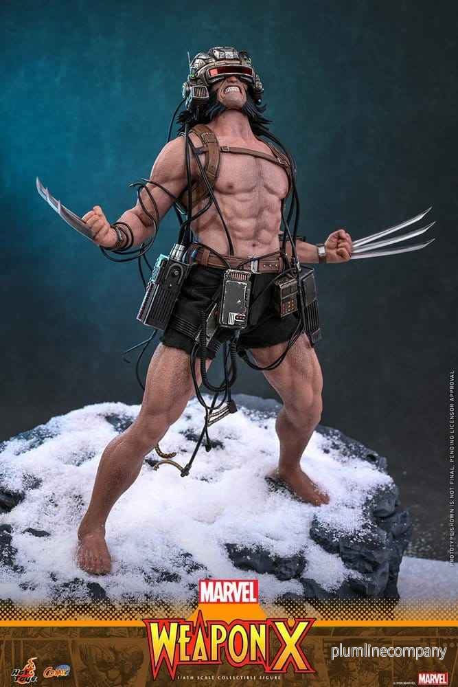 Marvel Comic Mästerverk Actionfigur 1/6 Weapon X 31 cm - Bild 3