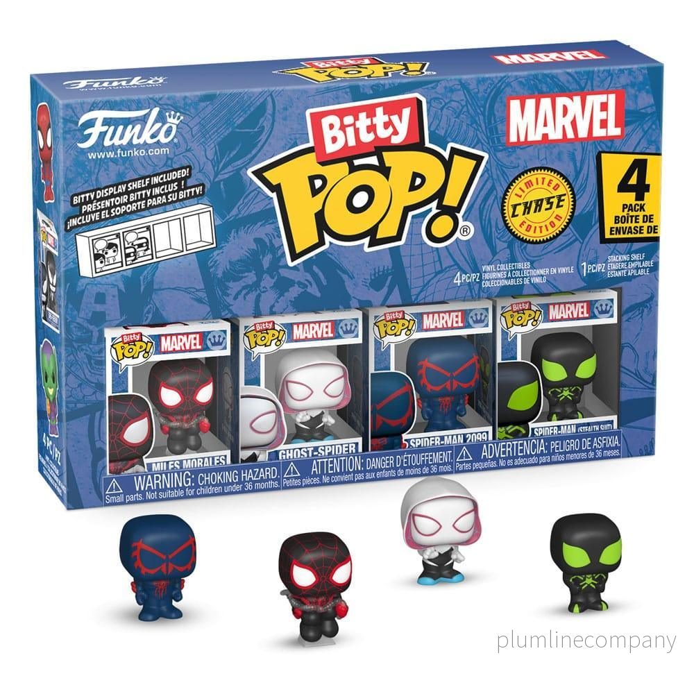 Spider-Man Bitty POP! Figur 4-Pack Series 2 - 2 cm - Bild 2