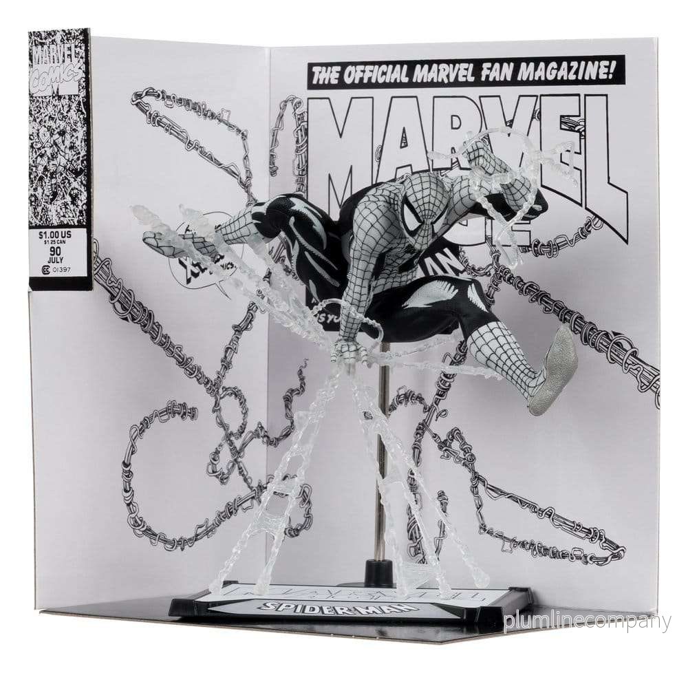 Marvel PVC-staty 1/10 Spider-Man (Marvel Age #90) (Line Art) 18 cm