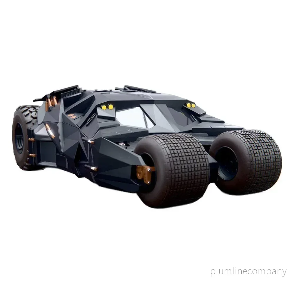 Batman 1989 Super Cyborg Vehicle Batmobile Tumbler (Full Color) 33 cm - Bild 2