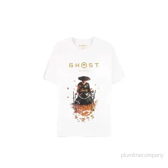 Ghost of Yotei T-Shirt Samurai White Size S Ghost of Yotei T-Shirt Samurai White Size S
