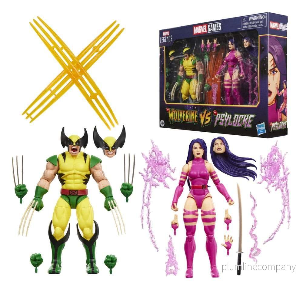 Marvel Games Marvel Legends Action Figure 2-Pack Wolverine & Psylocke 15 cm - Bild 3
