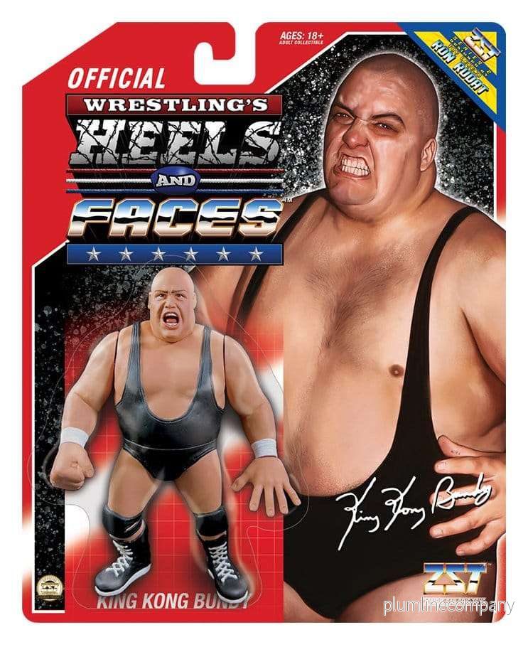 Zombie Sailors Toys Actionfigur King Kong Bundy 11 cm – Vintage stil från Wrestling’s Heels and Faces® Serie 2 - Bild 2