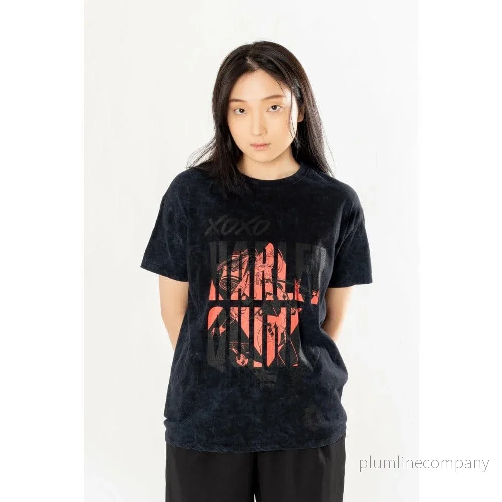 DC Comics T-shirt Harley Quinn Acid Wash Xoxo - Bild 3