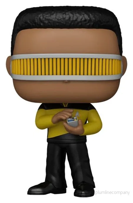 Star Trek TNG POP! TV-figur Geordi La Forge 9 cm Star Trek TNG POP! TV-figur Geordi La Forge 9 cm